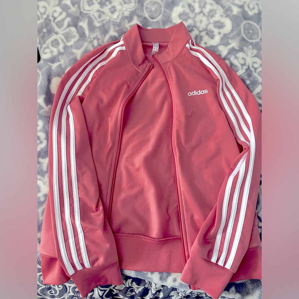Adidas zip up Medium